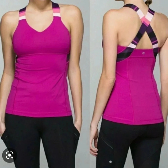 Lululemon Push Your  Limits Tank Size 4 - Picture 1 of 8